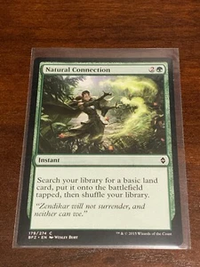 Magic the Gathering Battle for Zendikar Natural Connection - Picture 1 of 2
