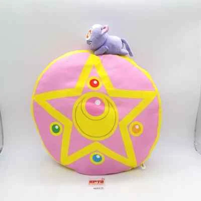 Crystal Star Compact With Luna N146 Sailor Moon Banpresto Cushion 15" Doll Japan - Image 1 of 4