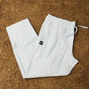 Nuovissimo Under Armour UA Rival Fleece Grigio Joggers/Pantaloni Taglia 4XLT Uomo - Foto 1 di 8