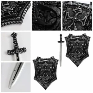 General Caballero Carnavales Cruzado Escudo Con Espada Grandeza Armas Festivo - Imagen 1 de 10