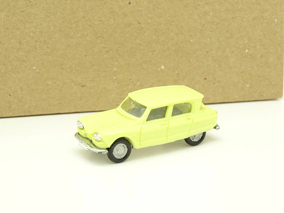 Norev Micro Miniatures 1/86 HO - Citroen Ami 6 Giallo - Immagine 1 di 3