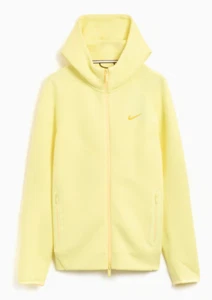 NIKE X DRAKE NOCTA NRG TECH FLEECE FULL ZIP HOODIE CITRON VOLT YELLOW SZ XL - Picture 1 of 3