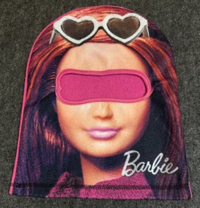 Barbie Little Girls One Size Knit Beanie Hat Cap Barbie Graphic E25 - Picture 1 of 2