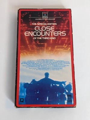 Vintage Close Encounters Of The Third Kind VHS Special Edition Side Loader Case - Image 1 of 4
