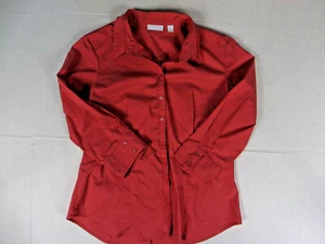 Camicia donna New York & Co Salmon manica 3/4 con bottoni taglia L - Foto 1 di 6