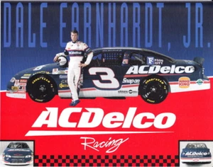 1998 Dale Earnhardt, Jr. AC Delco Chevy Monte Carlo NASCAR Postkarte - Bild 1 von 1