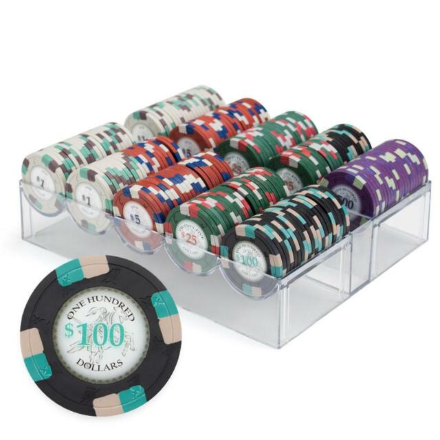 Clay Showdown 13.5 Gram Poker Chips (25 Pack)