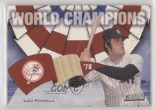 2002 Topps Stadium Club World Champions Relics Lou Piniella #WC-LVP