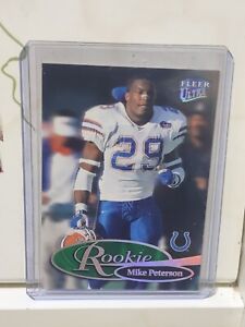 1999 Fleer Ultra Rookie Mike Peterson Rookie Indianapolis Colts #289R