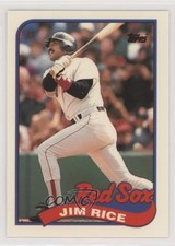 1989 Topps Collector's Edition (Tiffany) Jim Rice #245 HOF