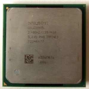 Procesador Intel Celeron CPU SL6VU 2,40 GHz FSB 400 478 - Imagen 1 de 1