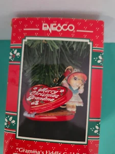 Enesco Ornament 1993 Omas kleine Grillplatte - Bild 1 von 2