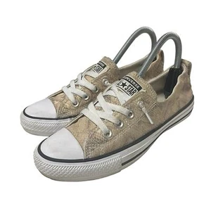 Zapatos sin cordones Converse All Star Shoreline para mujer talla 7 marrón patrón de serpiente - Imagen 1 de 8