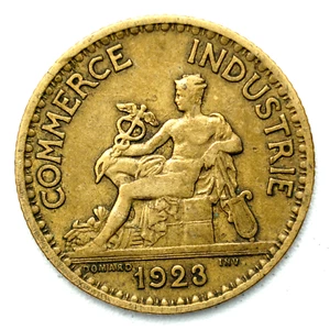 1923 France 1 Franc Coin, km876 - Great Coin ๐ซ๐ท Free Shipping!!!! - Picture 1 of 2