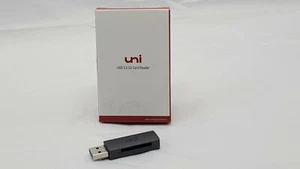Lector de tarjetas delgado compacto externo UNI USB 3.0 SD (+MicroSD) SDHC SDXC NUEVO - Imagen 1 de 3