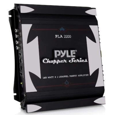 1 Verstärker PYLE PLA-2200 PLA2200 1400 Watt Max Türen Tür - Bild 1 von 4