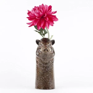 Wild Boar Flower Vase By Quail Ceramics Looks Great With Or Without Flowers - Foto 1 di 7