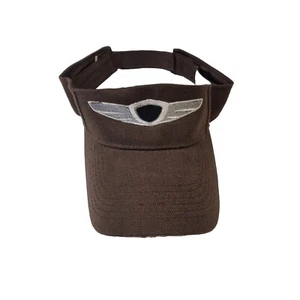 Brown Embroidered Sun Golf Visor Cap, One Size - Picture 1 of 2