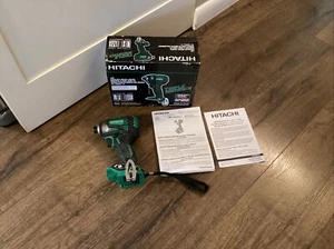 NEW Hitachi WH18DBDL2P4 18V Cordless Lithium-Ion Brushless Triple Hammer Impact - Picture 1 of 10
