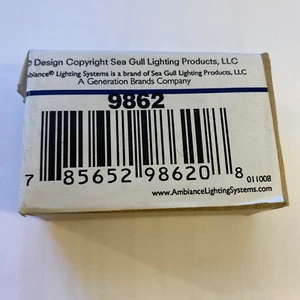 NEW Box of Sea Gull Lighting 9862 Lx Components Track Mounting Screws - Picture 1 of 4