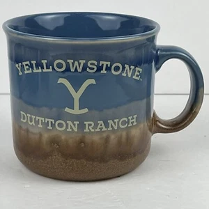 NEU Yellowstone Dutton Ranch groß 20 Unzen Multicolor Keramik Kaffee Getränk Becher - Bild 1 von 11