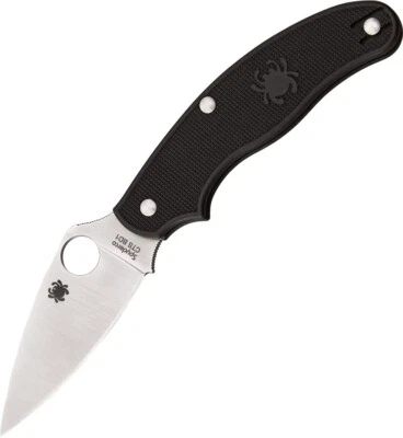 Spyderco UK Pen Folding Knife 3" Finish CTS-BD1 Steel Blade Black FRN  Handle - Image 1 of 4