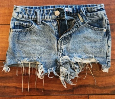 Pantalones cortos vaqueros Havana vintage para niñas - 10 Foto 1 de 2