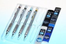 Pentel GRAPHGEAR 500 Mechanical Drafting Pencil 0.3 0.5 0.7 0.9 + refill leads