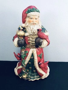 Estatuilla musical vintage de Kris Kringle de 10"" con cuerda de Papá Noel funciona - Imagen 1 de 9