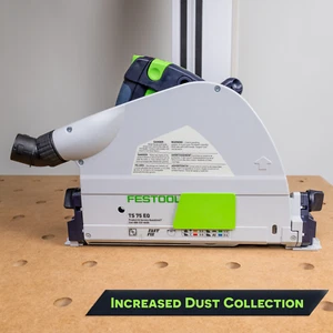 Festool TS75 Track Saw Arbor Hole Cover for Dust Collection - Picture 1 of 5