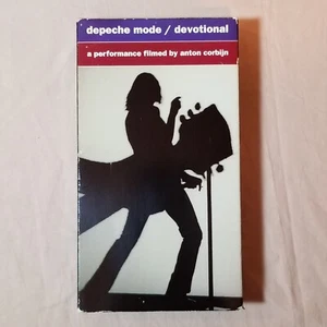 Depeche Mode VHS Music Video Live Concert Film Footage DEVOTIONAL NOT CD Vinyl - Picture 1 of 12