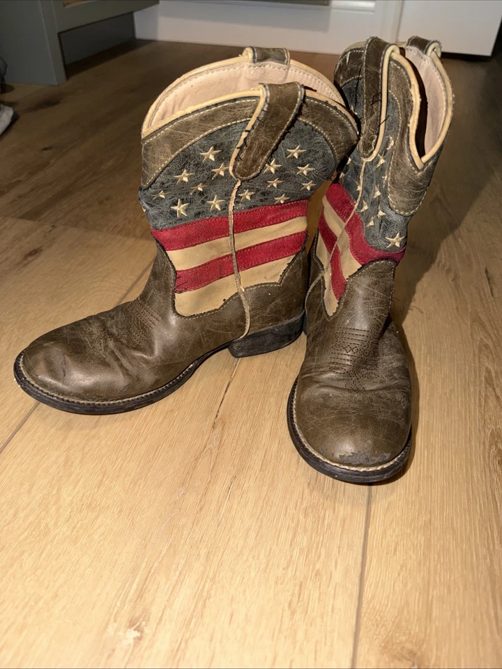 Botas vaqueras Roper para niños talla 1 Foto 1 de 4