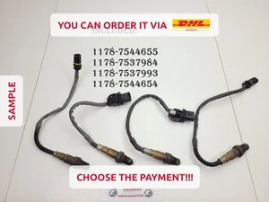 ✅✅✅BMW PETROL LAMBDA SET 7544655 7537984 7537993 7544654 - Picture 1 of 5