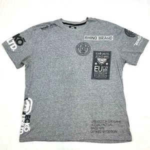 Vintage Ecko Unltd Rhino grau Grafik Herren Größe 3X T-Shirt Y2K Skate Rap Streetwear - Bild 1 von 7