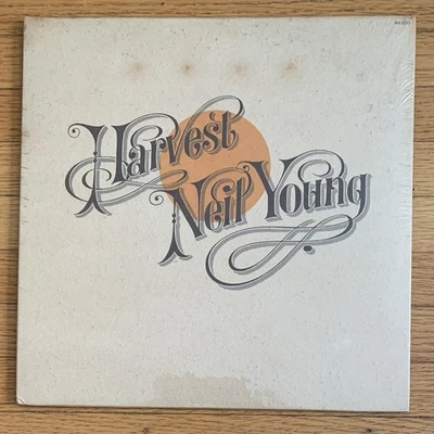 Neil Young Harvest 1st press 1972 factory sealed thick ostrich textured cover - Image 1 of 4