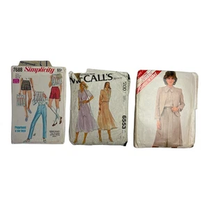 Vintage Lot of Multi Women Patterns 1968 Simplicity 1982 Stitch'N Save McCall's - Picture 1 of 12