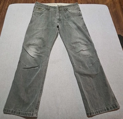Pantalones para hombre KUHL 34x30 vintage pátina tinte rodillas articuladas ropa de trabajo al aire libre Foto 1 de 4