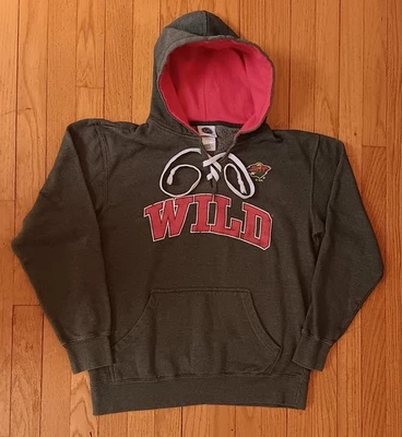 Minnesota Wild Hockey Pullover Sudadera con Capucha - Para Hombre Adulto Mediana - NHL Foto 1 de 4