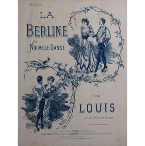 LOUIS E. La Berline Nouvelle Danse Klavier - Bild 1 von 5