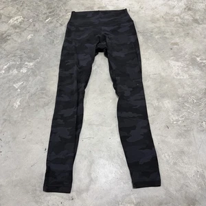 Pantaloni Lululemon donna 6 mimetici allineati pantaloni alti 29" Nulu tempo libero LW5DM8S - Foto 1 di 7