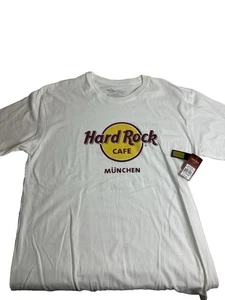 Hard Rock Cafe MUNCHEN Germany Tee T-shirt Logo Tee Vintage Y2K XL NWT NC - Picture 1 of 6