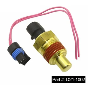 505-5401 Q211001 Peterbilt Kenworth Temp Temperature Sending Sensor With Plug - Foto 1 di 5