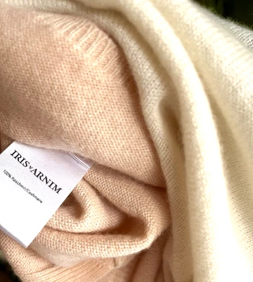 NP war 750€ IRIS VON ARNIM 100% Kaschmir Pullover 36 38 Rosa Rosenholz Alabaster - Bild 1 von 4