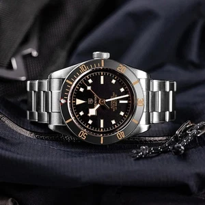 Automatic Watch Black Bay Style Benyar 2025 Luxury Men’s 100M Waterproof - Picture 1 of 8