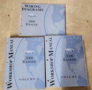 2006 Ford Ranger Truck shop service wiring electrical manual SET OEM Workshop - Picture 1 of 5