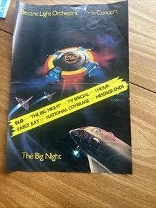 ELO Poster Electric Light Orchestra The Big Night Konzert Plattenladen Promo 1978 - Bild 1 von 24