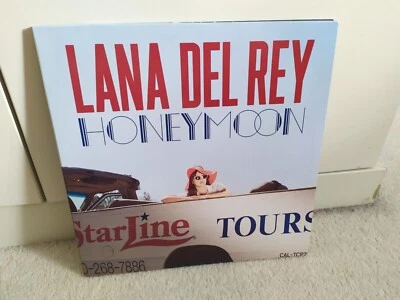 Honeymoon [LP] by Lana Del Rey (Record, 2015)  Red Rare Vinyl - Imagem 1 de 4