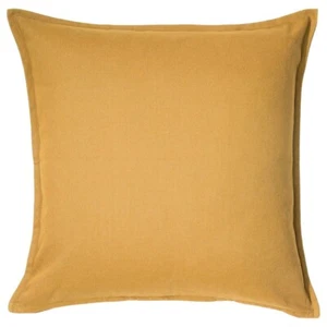 4x IKEA GURLI Cushion cover, golden-yellow, 50x50 cm - Picture 1 of 6