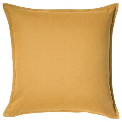 4x IKEA GURLI Cushion cover, golden-yellow, 50x50 cm - Image 1 of 4