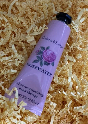 Crabtree & Evelyn Rosewater Ultra-moisturising Hand Cream Therapy 25ml